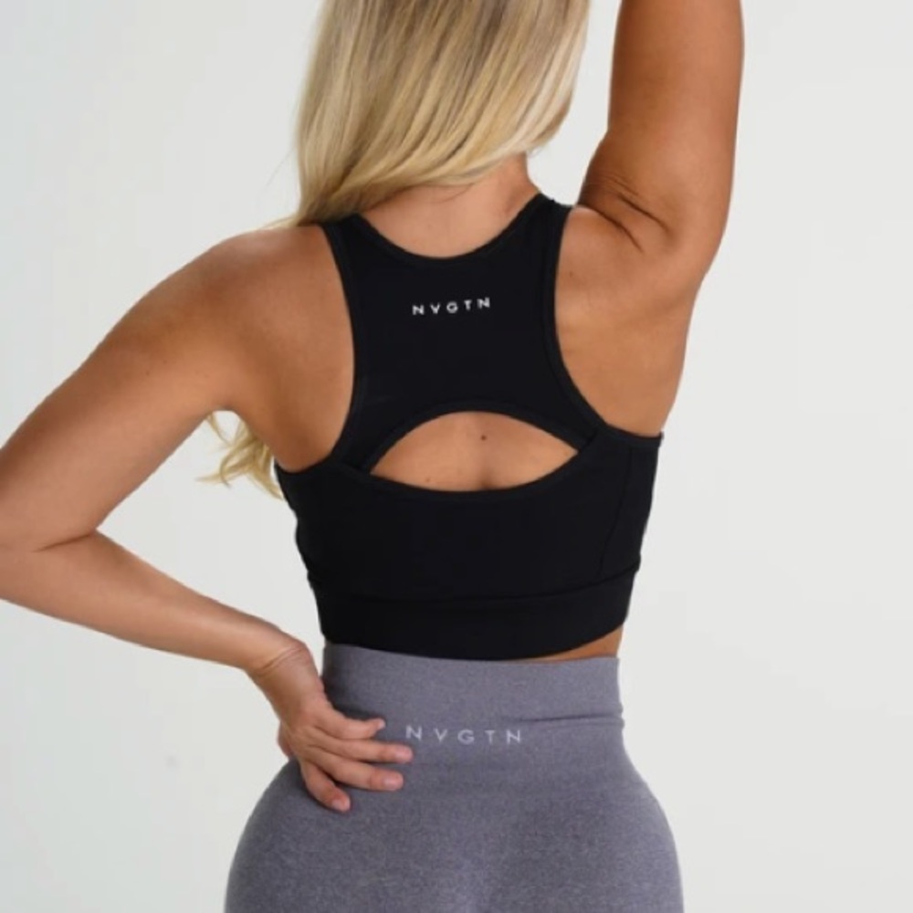 NVGTN Black Performance Bra